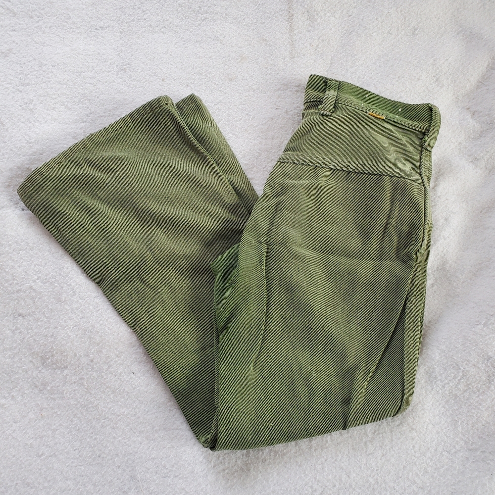 Big Yank Vintage 1970's Distressed Flare Leg Jeans, Sz M